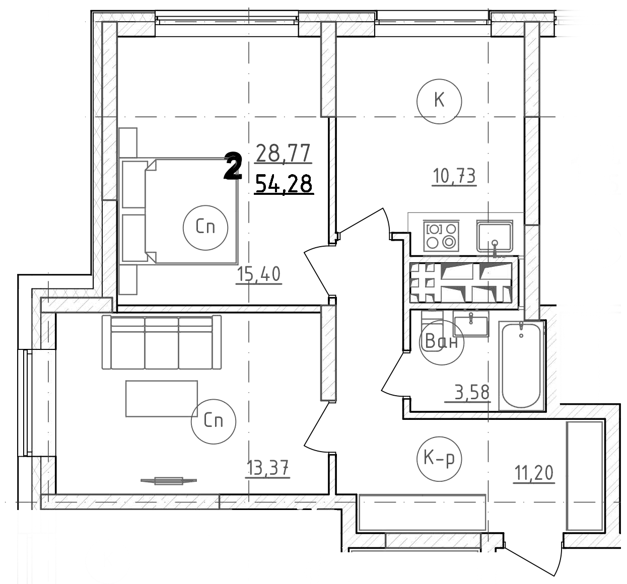 Квартира № 193